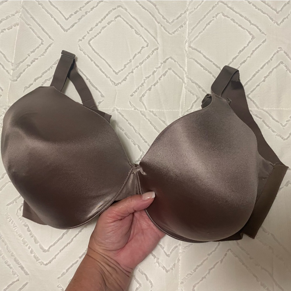 SOMA Elegant Brown Satin Bra